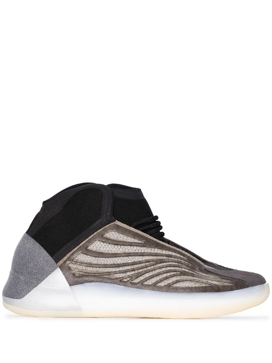 adidas Yeezy Qntm Barium Sneakers — Barium/Barium/Barium — Size US M 3.5 - US W 5 — Front View