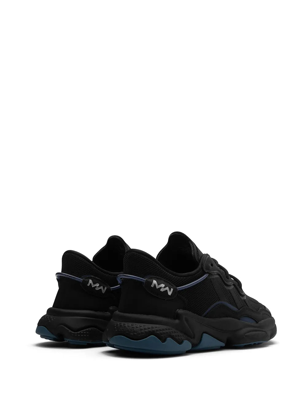 adidas X Pusha T Call Of Duty Ozweego Sneakers — Black — Size US M 10 - US W 11.5 — Back View