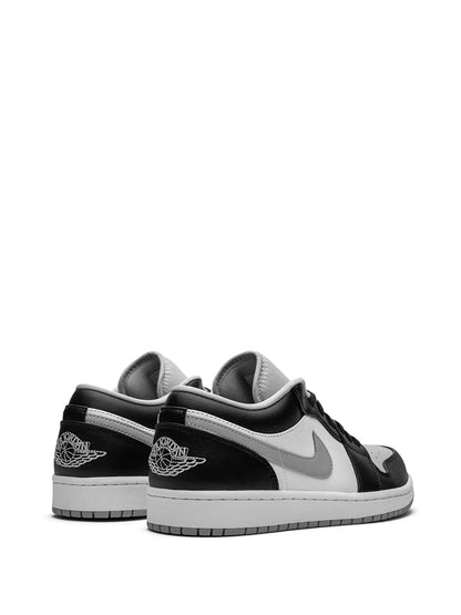 Air Jordan 1 Low Light Smoke Grey Sneakers — Black/Grey — Size US M 10.5 - US W 12 — Back View