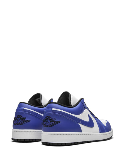 Air Jordan 1 Low Game Royal Sneakers — White/Game Royal/Black — Size US M 9.5 - US W 11 — Back View