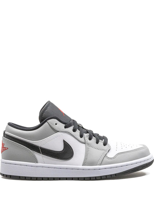 Air Jordan 1 Low Light Smoke Grey Sneakers — Same as shown — Size US M 9.5 - US W 11 — Front View