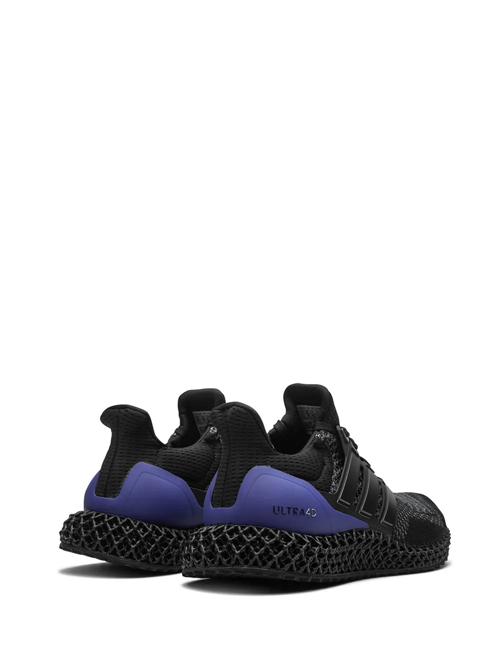 adidas Ultra 4D Og Sneakers — Black — Size US M 5 - US W 6.5 — Back View