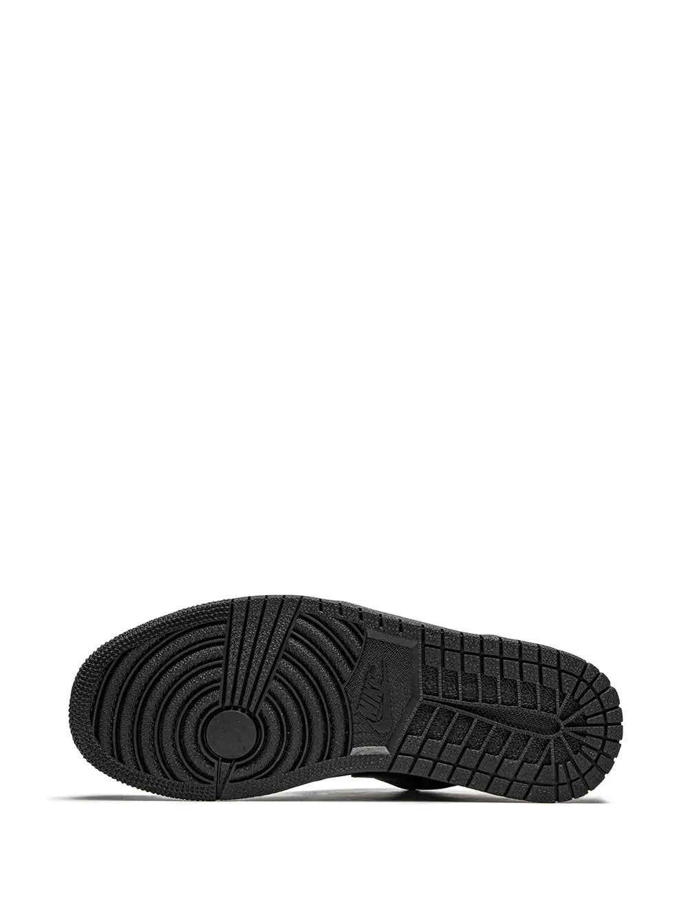 Air Jordan 1 Low Triple Black Sneakers — Same as shown — Size US M 10.5 - US W 12 — Top View