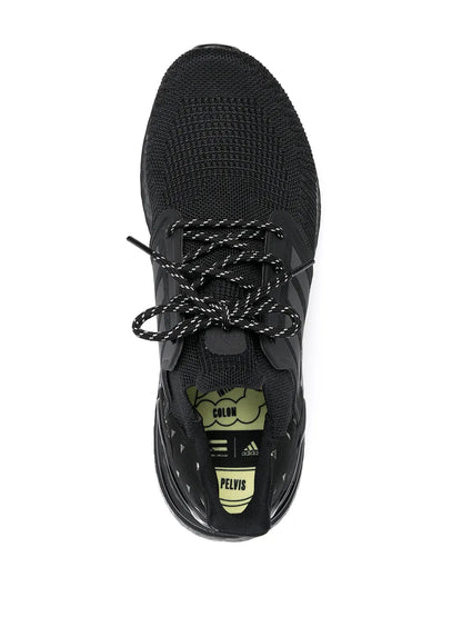 adidas X Pharrell Williams Ultraboost 20 Low-Top Sneakers — Black — Size US M 10 - US W 11.5 — Top View