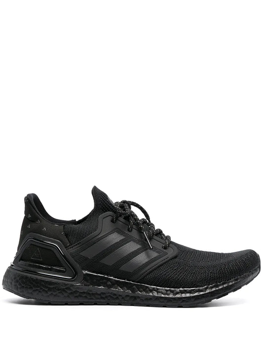 adidas X Pharrell Williams Ultraboost 20 Low-Top Sneakers — Black — Size US M 10 - US W 11.5 — Front View