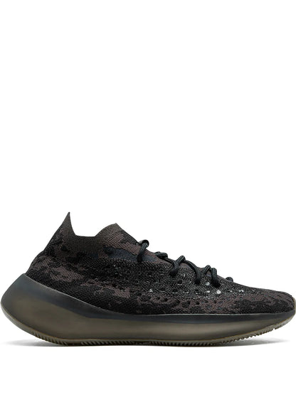 adidas Yeezy Boost 380 Reflective Onyx Sneakers — Black — Size US M 8.5 - US W 10 — Front View