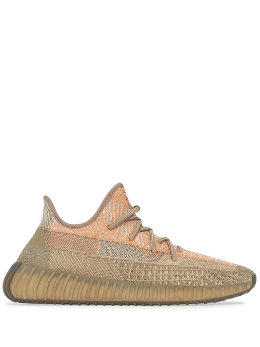 adidas Yeezy Boost 350 V2 Sand Taupe Sneakers — Eliada — Size US M 5.5 - US W 7 — Front View