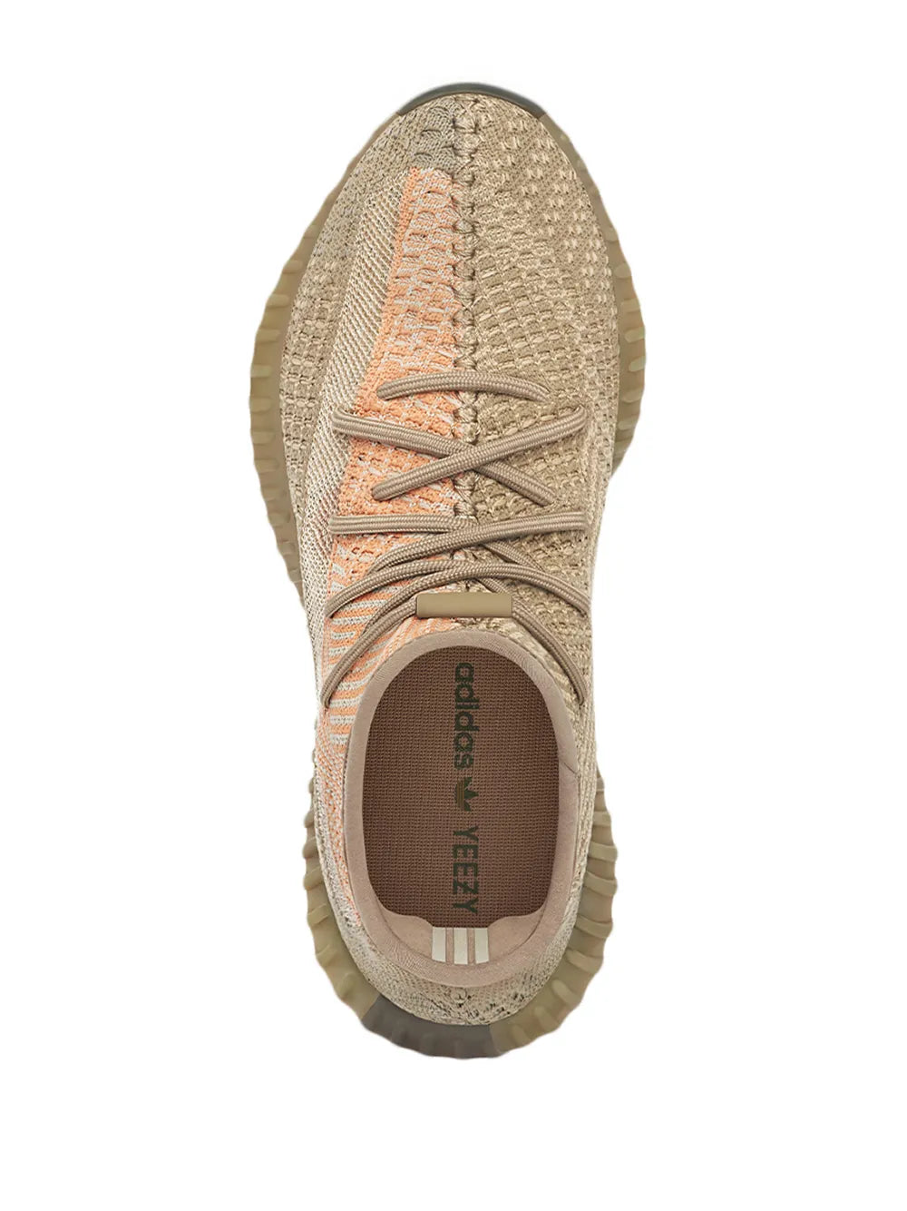 adidas Yeezy Boost 350 V2 Sand Taupe Sneakers — Eliada — Size US M 5.5 - US W 7 — Back View
