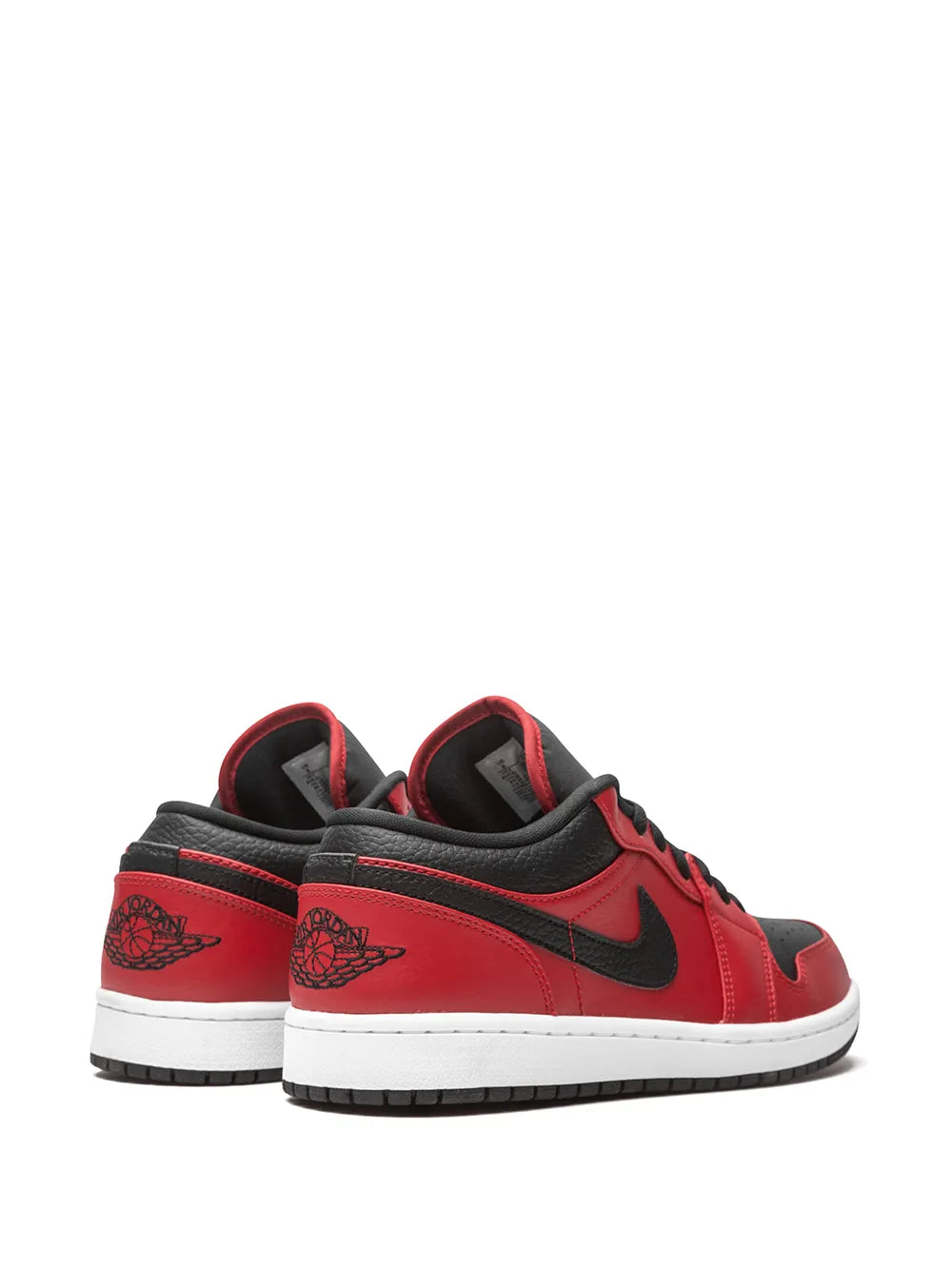 Air Jordan 1 Low Gym Red Sneakers — Red — Size US M 10.5 - US W 12 — Back View