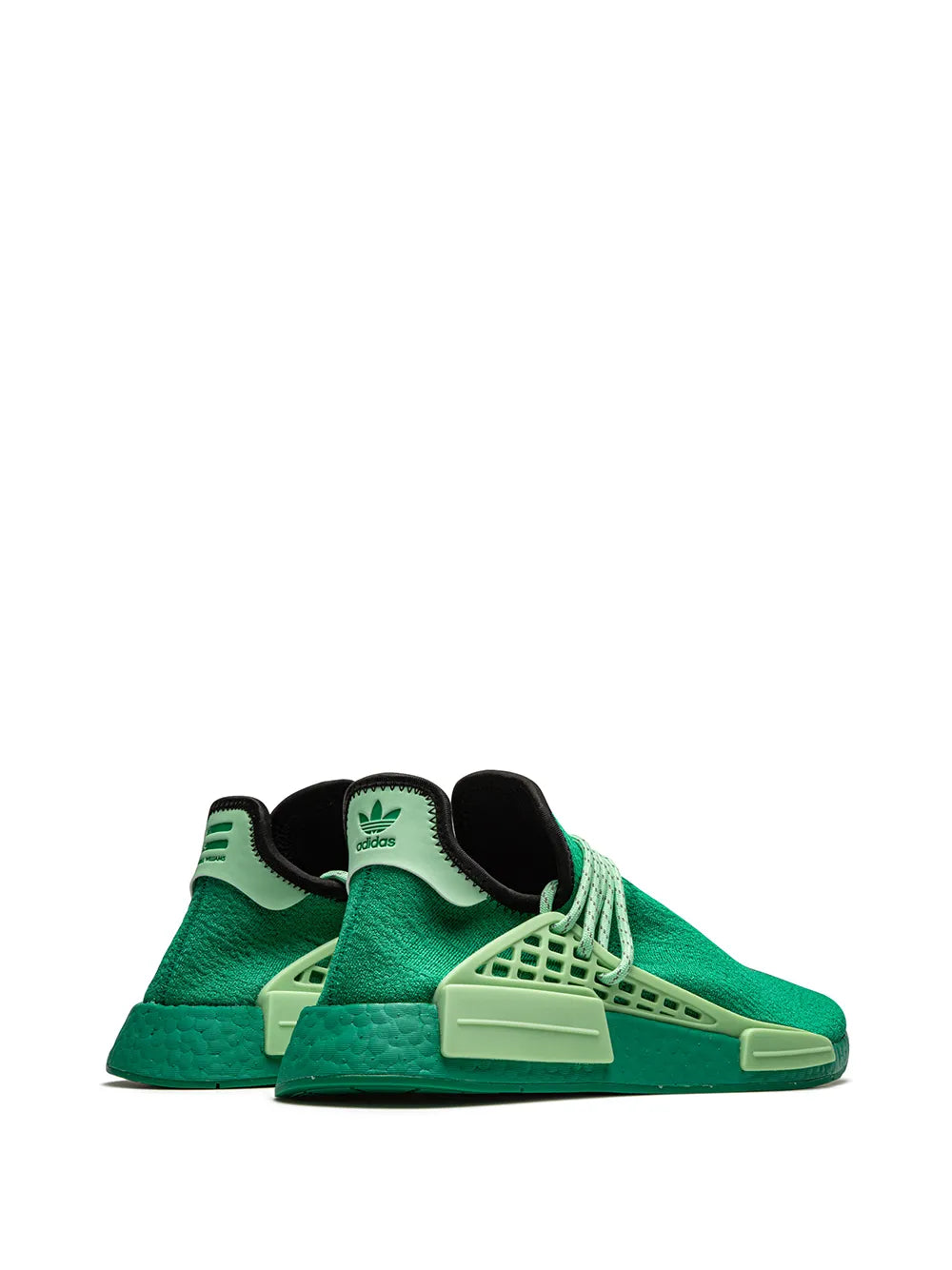 adidas X Pharrell Williams Hu Nmd Complexland Sneakers — Green — Size US M 7 - US W 8.5 — Back View