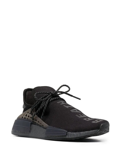 adidas X Pharrell Nmd Hu Black Future Sneakers — Black — Size US M 6 - US W 7.5 — Side View