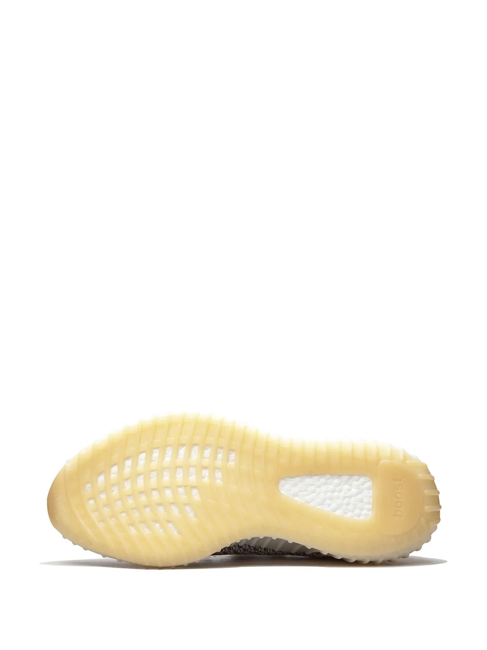 adidas Yeezy Boost 350 V2 Ash Pearl Sneakers — Ash Pearl Cream — Size US M 9 - US W 10.5 — Top View
