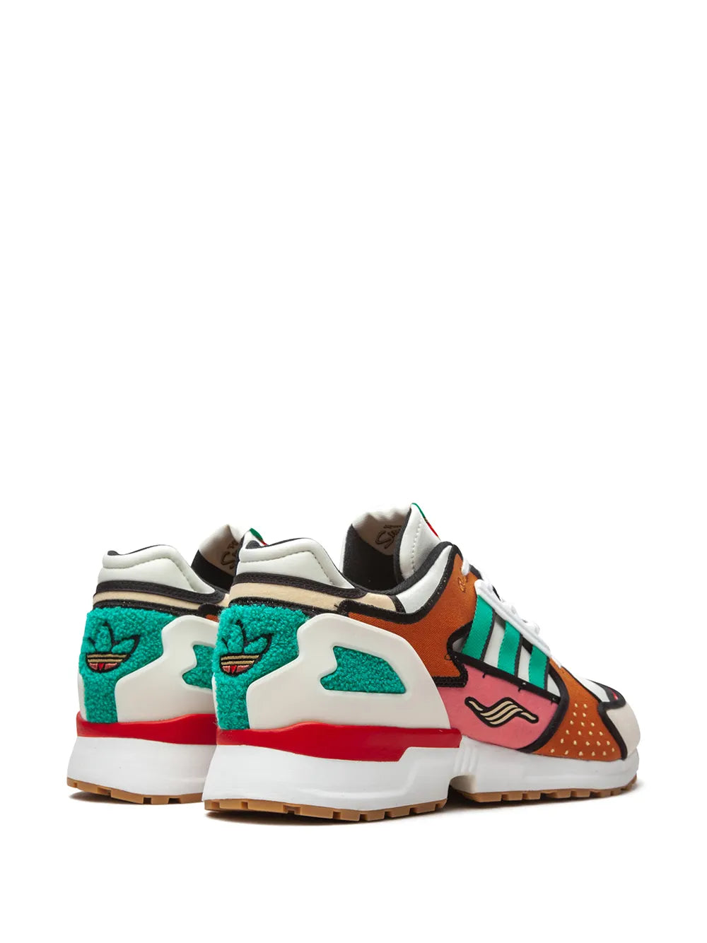 adidas X The Simpsons Zx 1000 Krusty Burger Sneakers — Same as shown — Size US M 9 - US W 10.5 — Back View