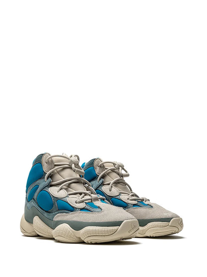 adidas Yeezy 500 High Frosted Blue Sneakers — Blue — Size US M 6 - US W 7.5 — Side View
