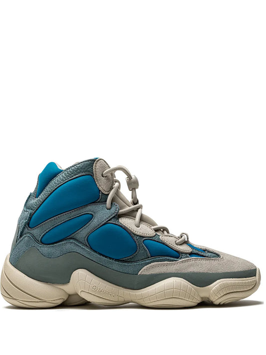 adidas Yeezy 500 High Frosted Blue Sneakers — Blue — Size US M 6 - US W 7.5 — Front View