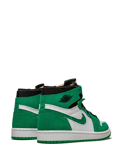 Air Jordan 1 High Zoom Cmft Stadium Green Sneakers — Same as shown — Size US M 8.5 - US W 10 — Back View