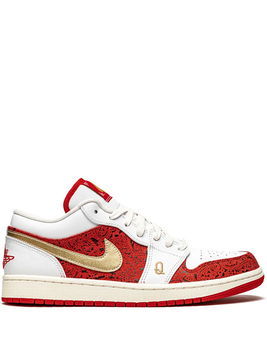 Air Jordan 1 Low Se Spades Sneakers — Same as shown — Size US M 11.5 - US W 13 — Front View