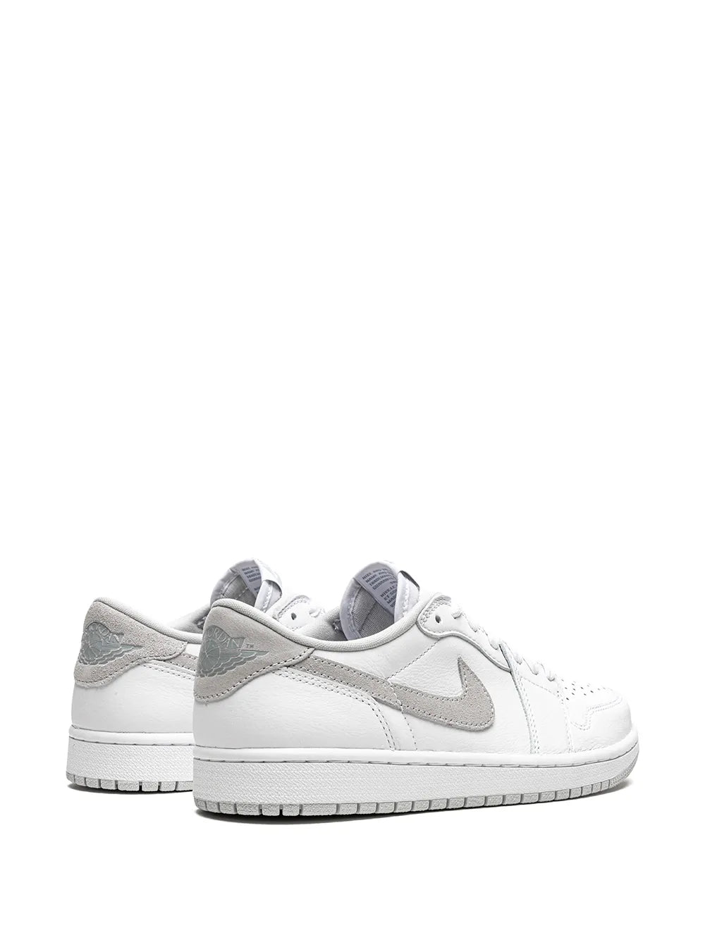 Air Jordan 1 Low Og Neutral Grey Sneakers — Same as shown — Size US M 10.5 - US W 12 — Back View