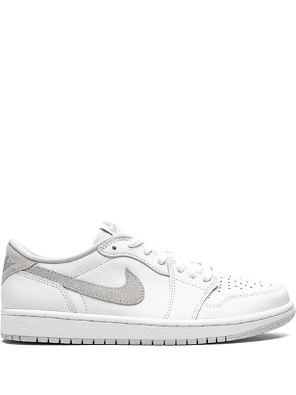 Air Jordan 1 Low Og Neutral Grey Sneakers — Same as shown — Size US M 10.5 - US W 12 — Front View