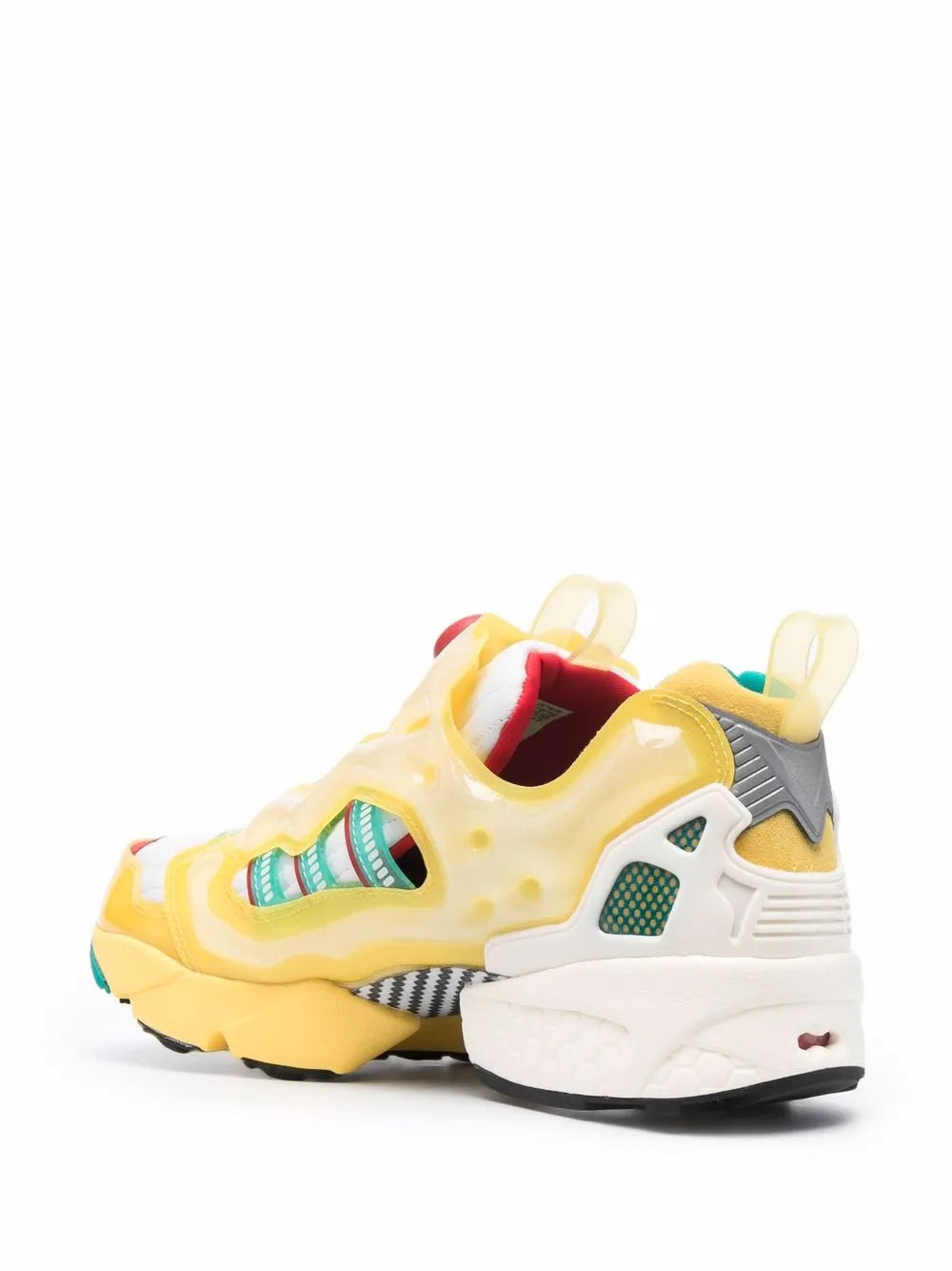 adidas X Reebok Zx Fury Sneakers — Yellow — Size US M 9 - US W 10.5 — Back View