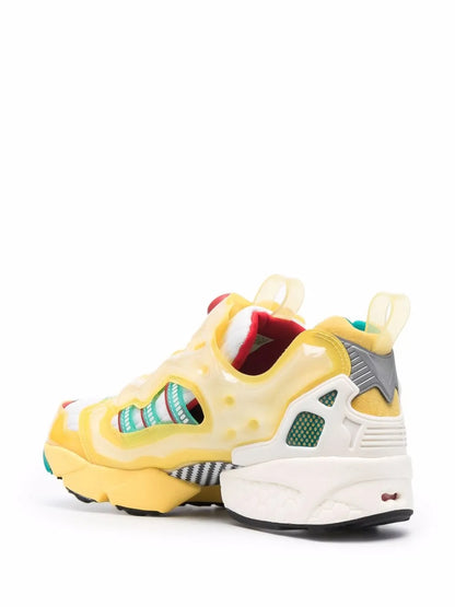 adidas X Reebok Zx Fury Sneakers — Yellow — Size US M 9 - US W 10.5 — Back View