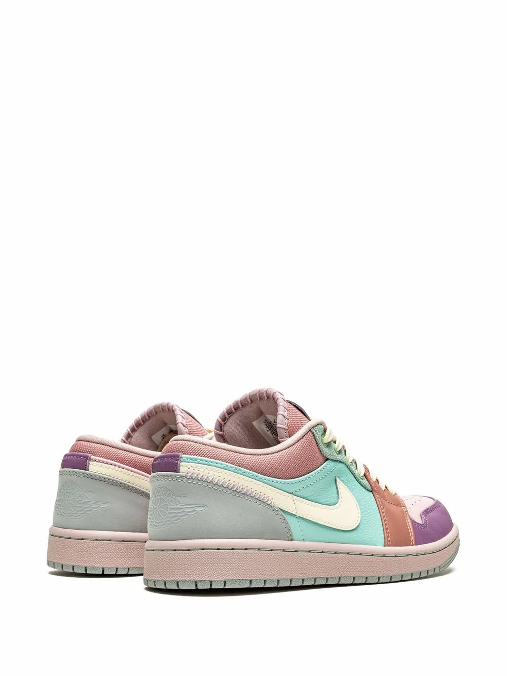 Air Jordan 1 Low Se Easter Pastel Sneakers — Multicolour — Size US M 9.5 - US W 11 — Back View