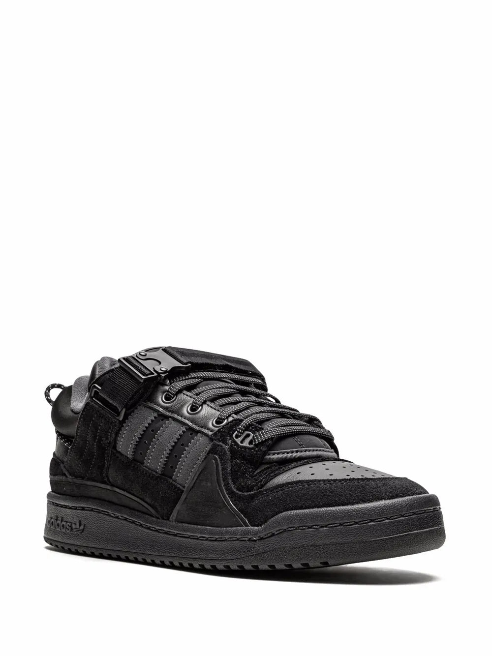 adidas X Bad Bunny Forum Buckle Low Back To School Sneakers — Same as shown — Size US M 8 - US W 9.5 — Side View