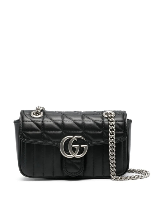 Gucci Mini Gg Marmont Shoulder Bag — Same as shown — Size One Size — Front View