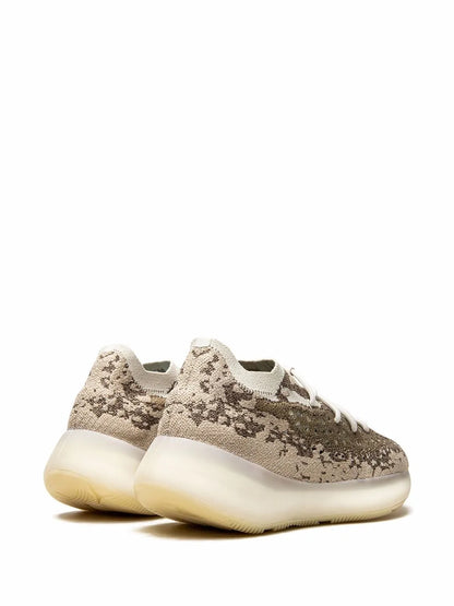 adidas Yeezy Boost 380 Pyrite Sneakers — Stone Salt — Size US M 8.5 - US W 10 — Back View