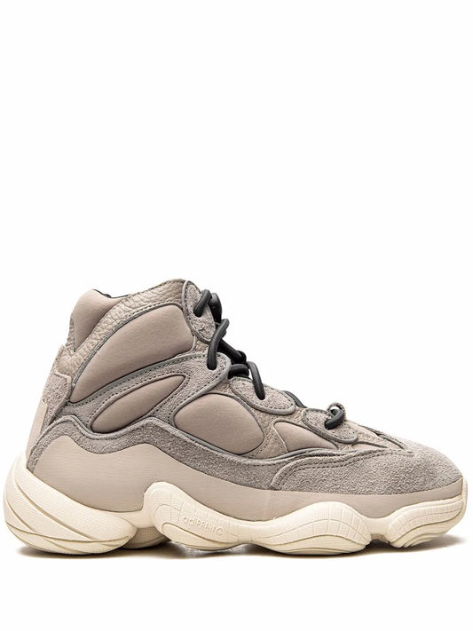 adidas Yeezy 500 High Mist Sneakers — Mist Stone Grey — Size US M 6 - US W 7.5 — Front View