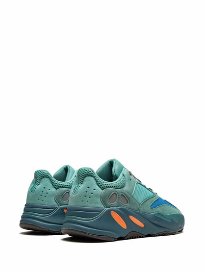 adidas Yeezy Boost 700 Faded Azure Sneakers — Blue — Size US M 8.5 - US W 10 — Back View