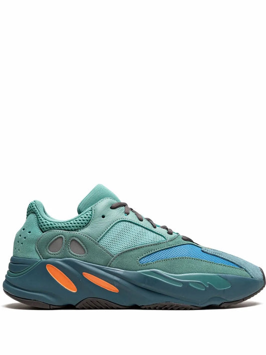 adidas Yeezy Boost 700 Faded Azure Sneakers — Blue — Size US M 8.5 - US W 10 — Front View