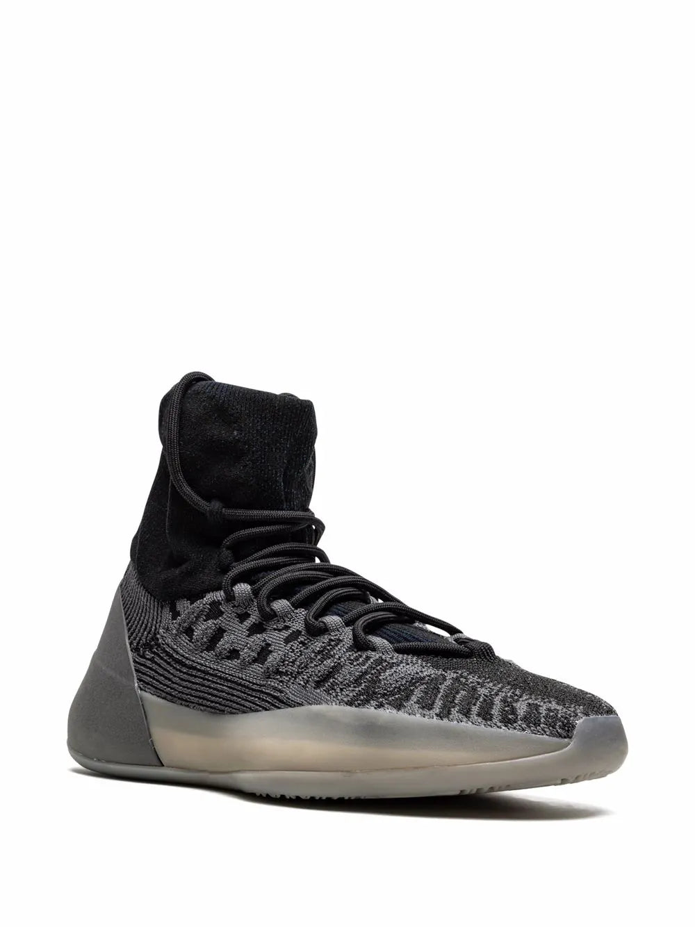 adidas Yeezy Basketball Knit Slate Blue Sneakers — Slate Blue — Size US M 9 - US W 10.5 — Side View