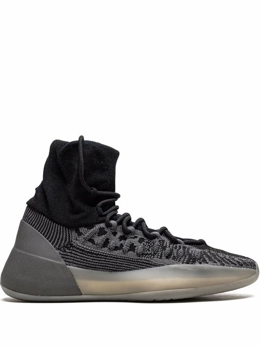 adidas Yeezy Basketball Knit Slate Blue Sneakers — Slate Blue — Size US M 9 - US W 10.5 — Front View
