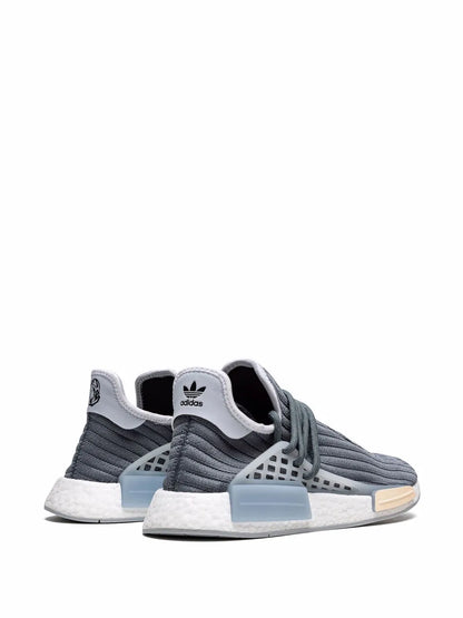 adidas X Billionaire Boys Club X Pharrell Hu Nmd  Astronaut Blue Sneakers — Grey — Size US M 8 - US W 9.5 — Back View
