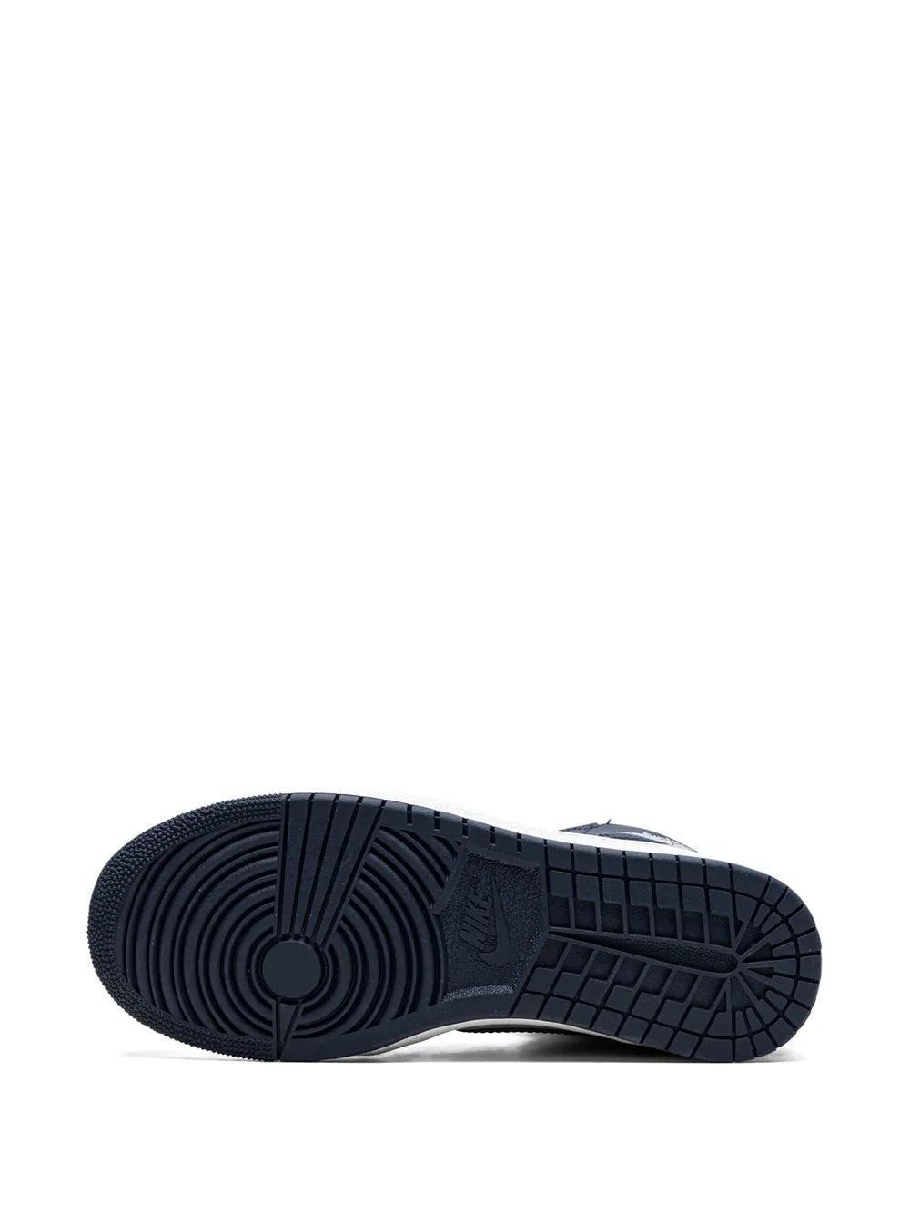 Air Jordan 1 High 85 Georgetown Sneakers — Blue/White — Size US M 6.5 - US W 8 — Top View