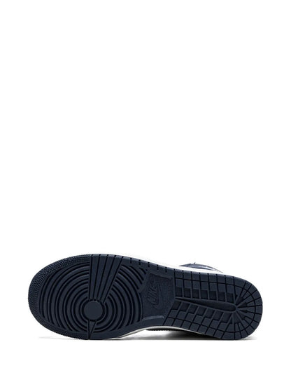 Air Jordan 1 High 85 Georgetown Sneakers — Blue/White — Size US M 6.5 - US W 8 — Top View