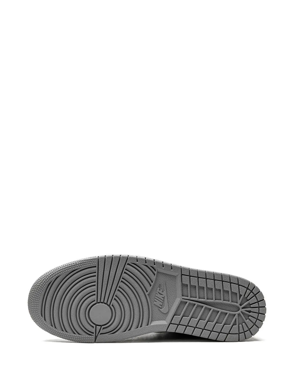 Air Jordan 1 High Rebellionaire Sneakers — Black/Grey/White — Size US M 8.5 - US W 10 — Top View