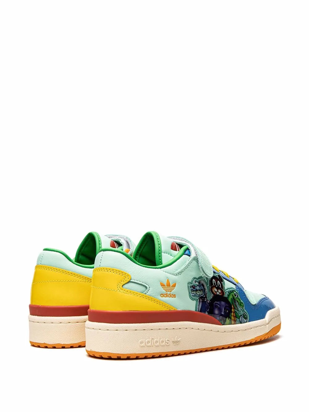 adidas X Kerwin Frost Forum Low Benchmate Sneakers — Same as shown — Size US M 6 - US W 7.5 — Back View