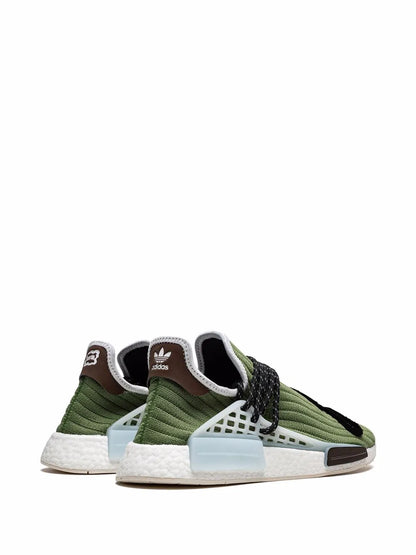 adidas X Bbc Ice Cream X Pharrell Hu Nmd Running Dog Sneakers — Green — Size US M 8 - US W 9.5 — Back View