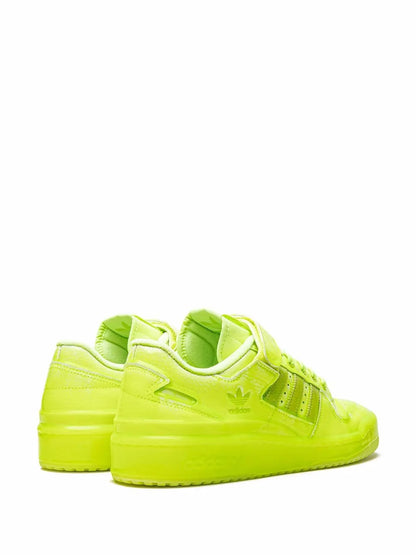 adidas X Jeremy Scott Forum Low Dipped Yellow Sneakers — Same as shown — Size US M 5 - US W 6.5 — Back View