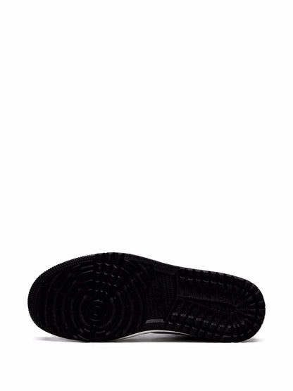 Air Jordan 1 Low Golf Shadow Sneakers — Grey/Black — Size US M 9.5 - US W 11 — Top View