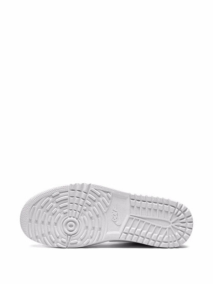 Air Jordan 1 Low Golf Triple White Sneakers — White — Size US M 9.5 - US W 11 — Top View