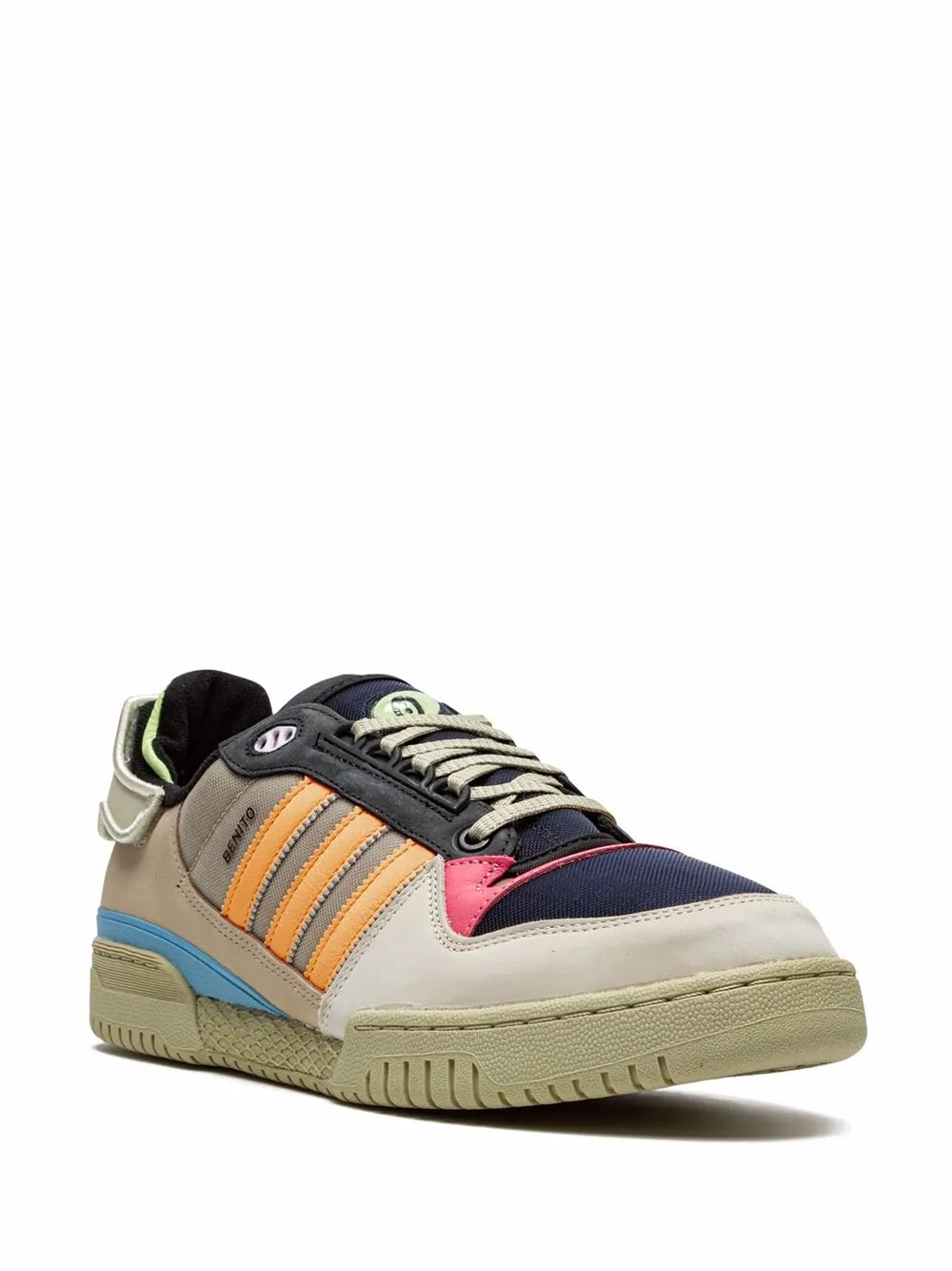 adidas X Bad Bunny Forum Powerphase Benito Sneakers — Same as shown — Size US M 8 - US W 9.5 — Side View