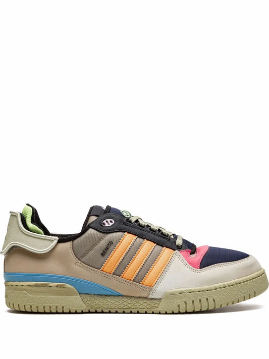 adidas X Bad Bunny Forum Powerphase Benito Sneakers — Same as shown — Size US M 8 - US W 9.5 — Front View