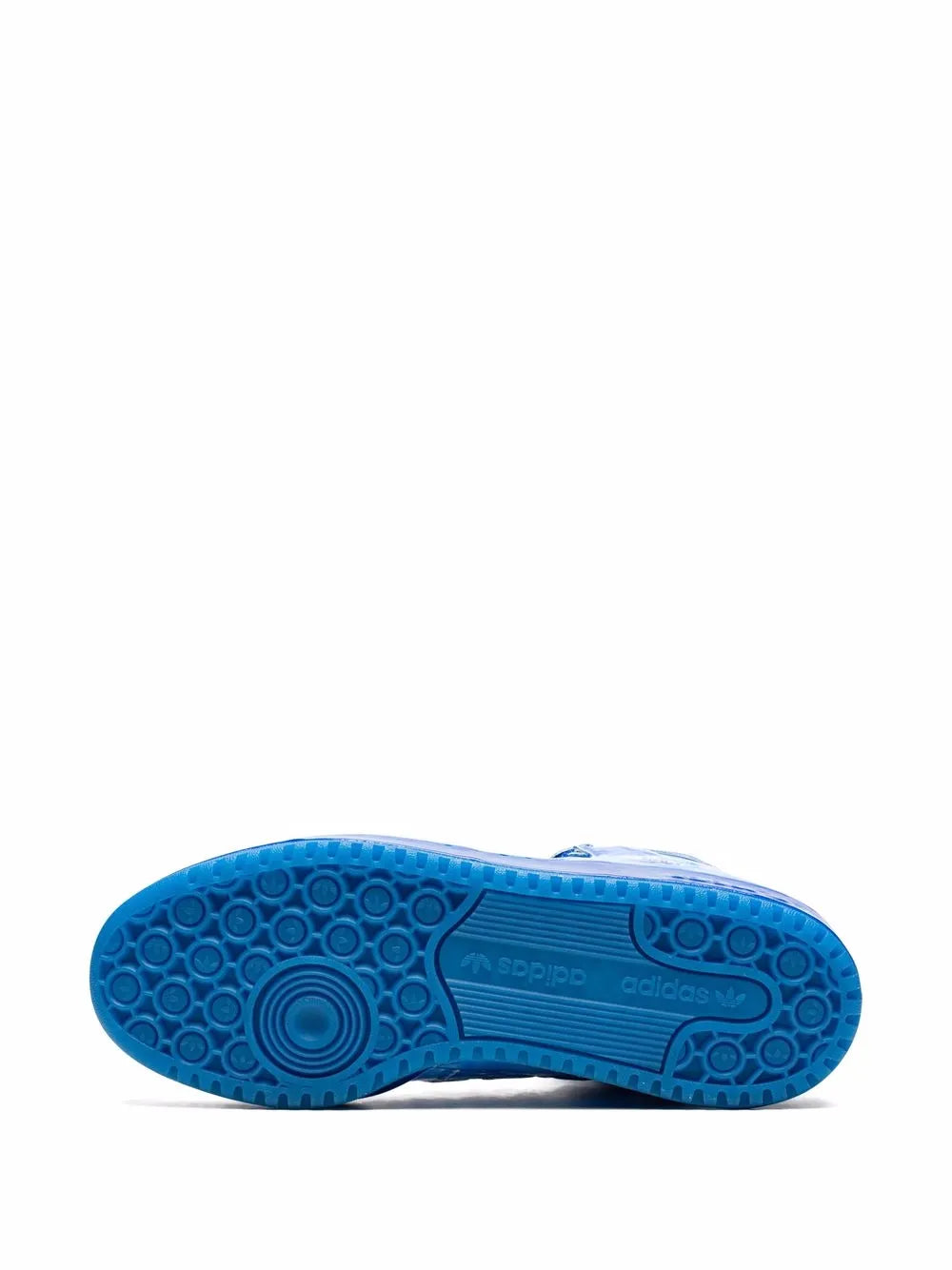 adidas X Jeremy Scott Forum High-Top Dipped Blue Sneakers — Same as shown — Size US M 5 - US W 6.5 — Top View