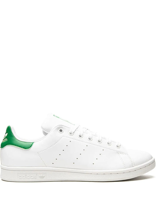 adidas Stan Smith Low-Top Sneakers — White — Size US M 7 - US W 8.5 — Front View