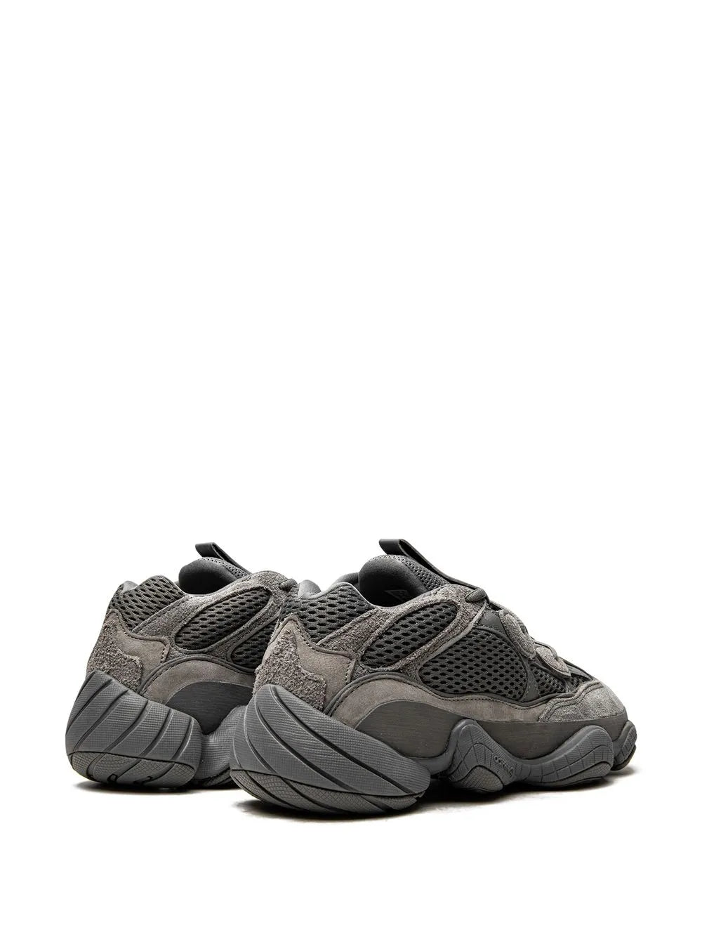 adidas Yeezy 500 Granite Sneakers — Battleship Grey — Size US M 6 - US W 7.5 — Back View