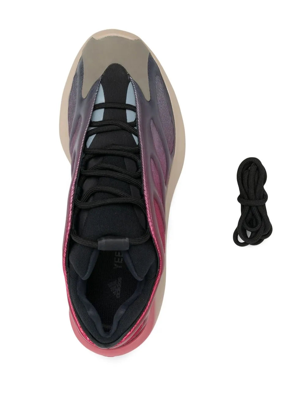 adidas Yeezy 700 V3 Fade Carbon Sneakers — Multicolour — Size US M 9 - US W 10.5 — Top View