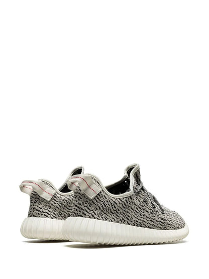 adidas Yeezy Boost 350 Turtle Dove 2022 Sneakers — Grey/White — Size US M 9 - US W 10.5 — Back View